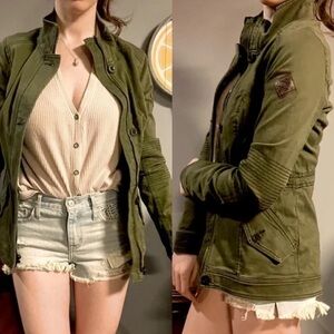 HOLLISTER Long Sleeve Utility Jacket